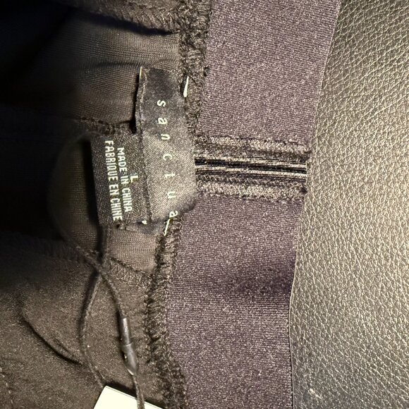 Sanctuary The Fixer Velvet Cargo Joggers, Black, SZ L, NWT - Picture 11 of 13